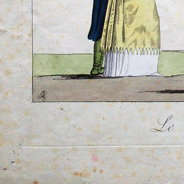 Martinet - Le Suprême Bon Ton, n°22, Les Modes Anglaises à Paris (1814)