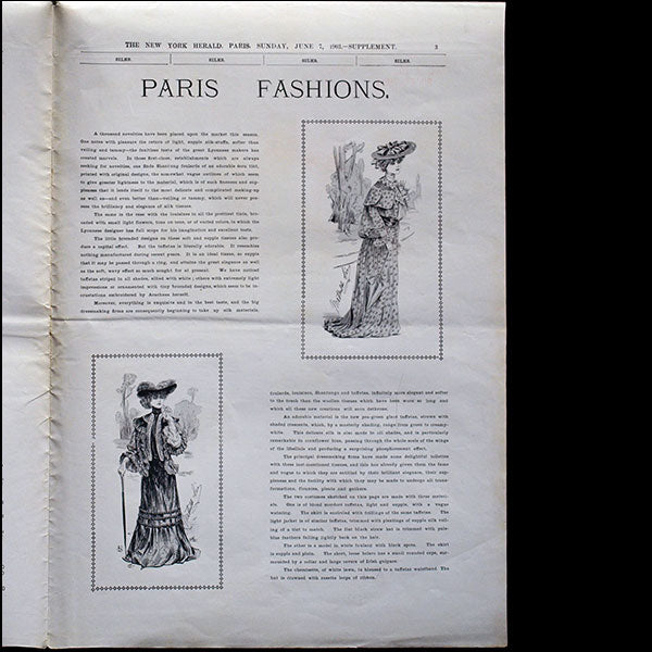 The New York Herald Fashion Supplement, June 7th, 1903