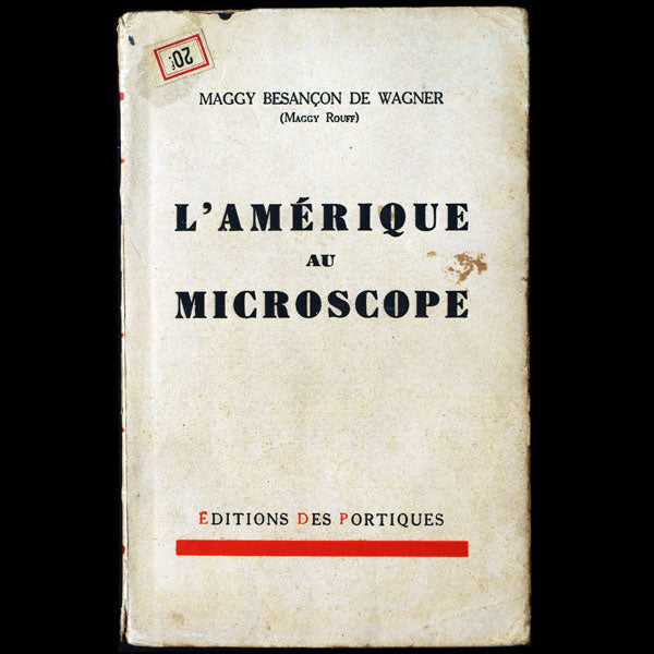 L'Amérique au Microscope de Maggy Rouff (1933)