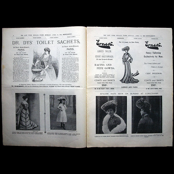 The New York Herald Fashion Supplement, April 13th 1902