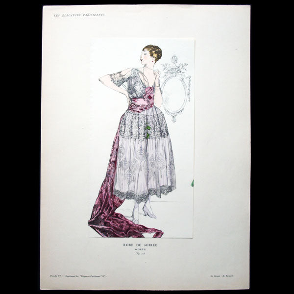 Les Elégances Parisiennes, publication officielle des industries françaises de la mode, avril 1916, n°1