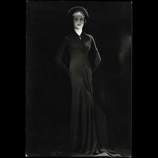 Alix (Madame Grès) - Robe, tirage de D'Ora (circa 1938)