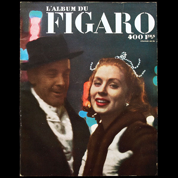 Album du Figaro, n°45, décembre 1953, couverture de Maurice Tabard