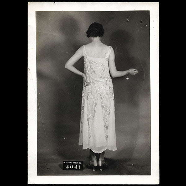 Vionnet - Robe brodée (1924)