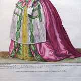 Gallerie des Modes et Costumes Français, 1778-1787, gravure n° U 115, Habit d'Erosine dans le Barbier de Séville (1779)