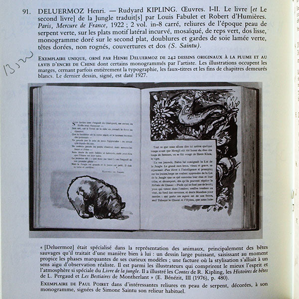Poiret - Catalogue de la vente de la bibliothèque partielle de Paul Poiret (1987)