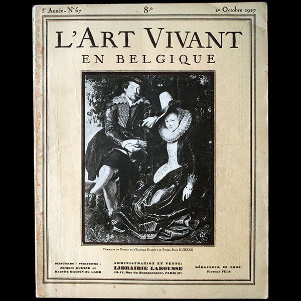 Norine - L'Art Vivant en Belgique (1er octobre 1927)