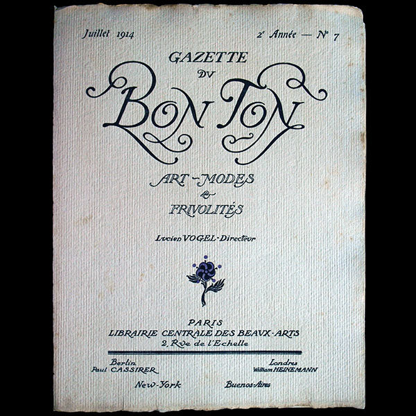Gazette du Bon Ton (n°7, 1914)