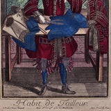 Nicolas de Larmessin Ier - Habit de Tailleur (circa 1710)