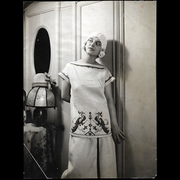 Andrée Viallard - Perruque de bain, photographie de Thérèse Bonney (1924)