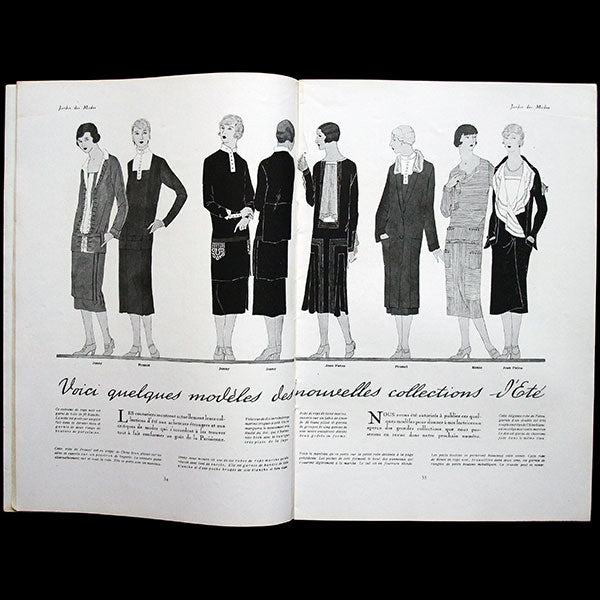 Le Jardin des Modes, n°67, 15 février 1925, couverture de Georges Geffroy