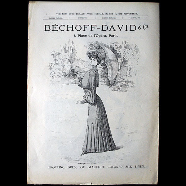 The New York Herald Fashion Supplement, March 16th 1902