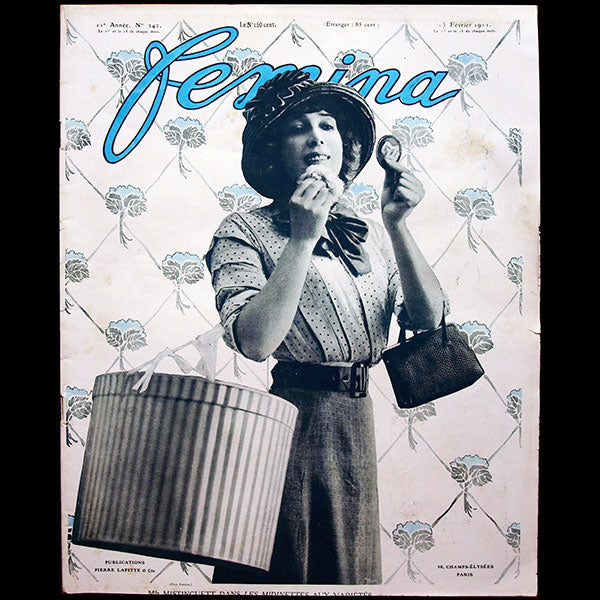 Fémina (15 février 1911), couverture de Fémina