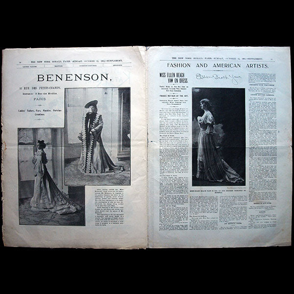 The New York Herald Fashion Supplement, October 12th 1902