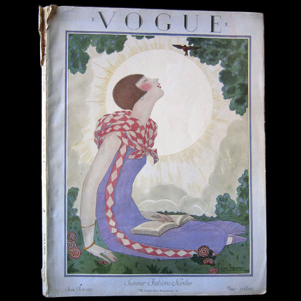 Vogue US (1er juin 1925), couverture de Georges Lepape