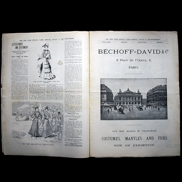 The New York Herald Fashion Supplement, August 17th 1902