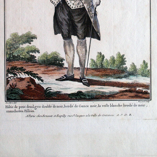 Gallerie des Modes et Costumes Français, 1778-1787, gravure n° nn 215