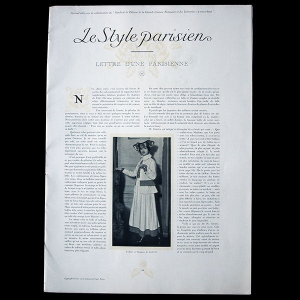 Style Parisien, n°7, février 1916