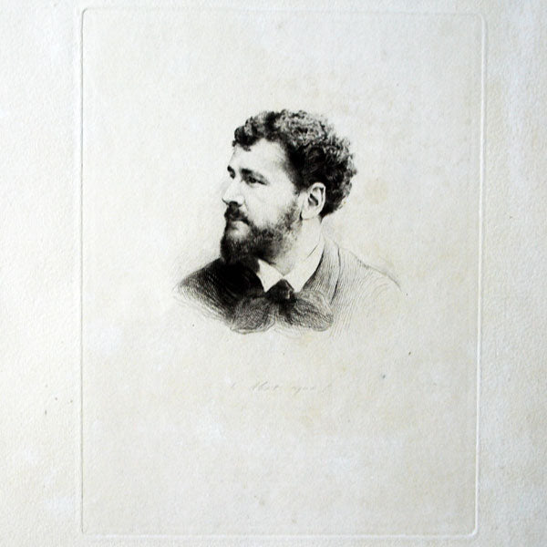Uzanne - Portrait par Eugène Abot