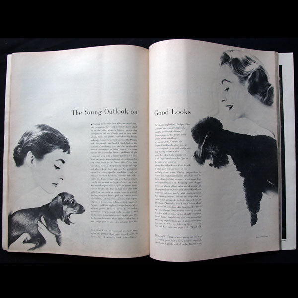 Harper's Bazaar (1954, aout), couverture de Louise Dahl-Wolfe