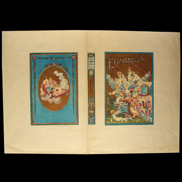 Uzanne - L'Ombrelle, le Gant et le Manchon, tiré à part de la couverture (1883)