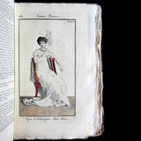 Le Journal des Dames et des Modes, Costumes Parisiens, réunion de 68 livraisons de la 17ème année (1813)