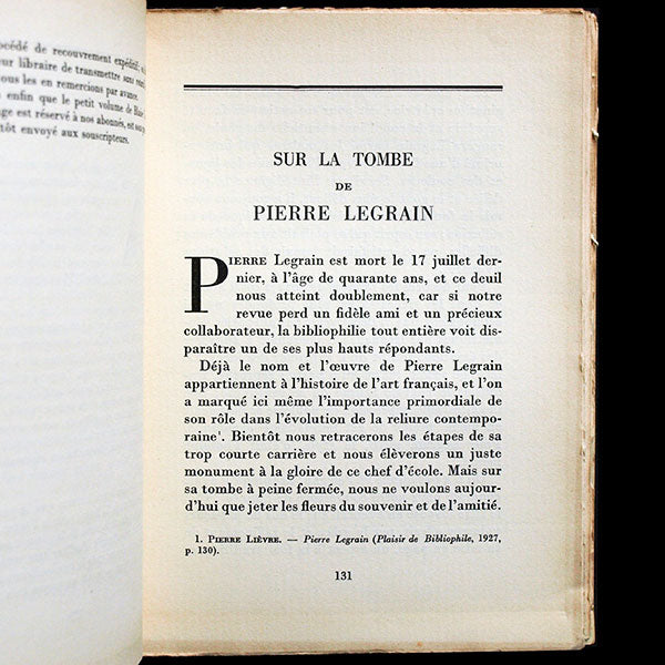 Plaisir de Bibliophile n°19-20 (1929) - George Barbier, couturier des muses