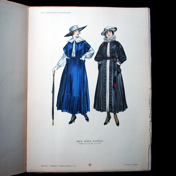 Les Elégances Parisiennes, publication officielle des industries françaises de la mode, mai 1916, n°2