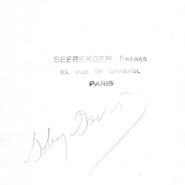 Frères Seeberger - Dolly Davis en Marcel Rochas (circa 1925-1930)