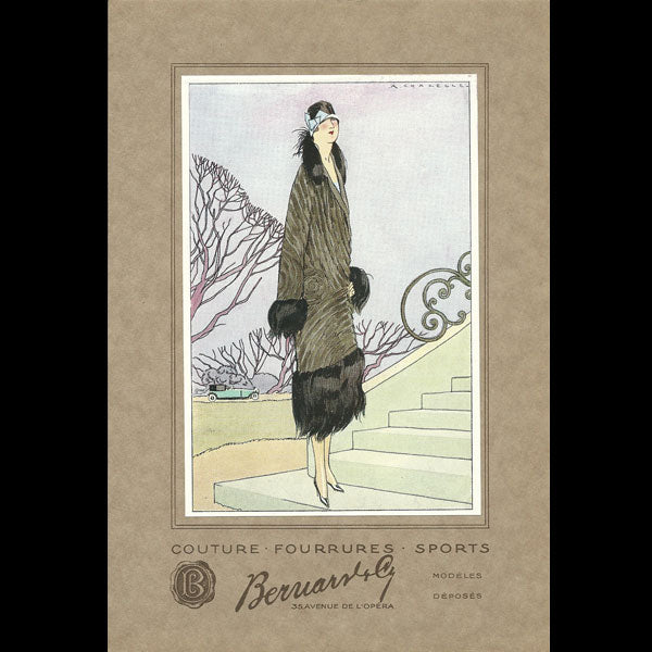 Fourrures, Couture, Sports, plaquette de la maison Bernard & Cie (1925)