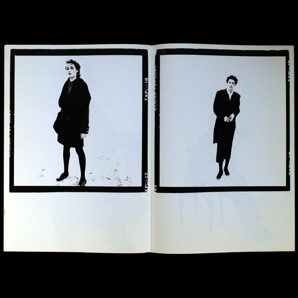Comme des Garçons, n°97 le 10 juillet 1987, photographies de