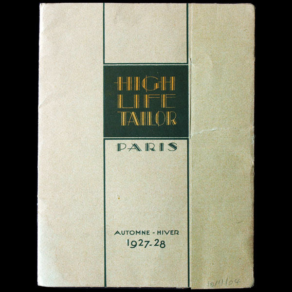 High Life Tailor, hiver 1927-1928