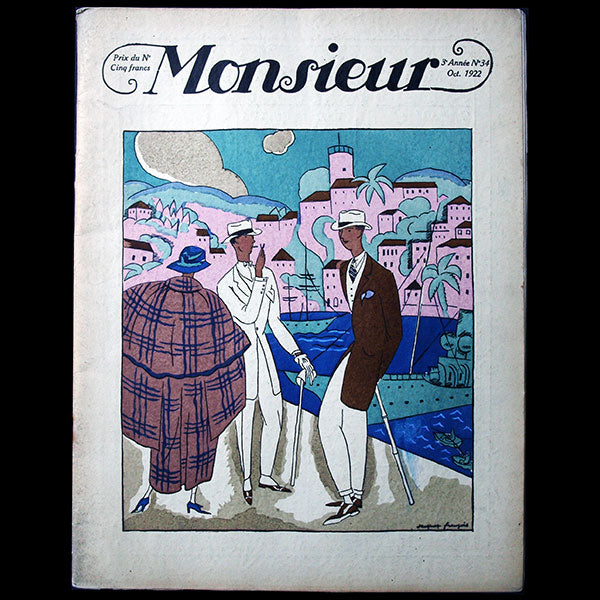 Monsieur, Revue des élégances, n34 (1922, octobre)