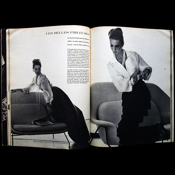 Vogue France (novembre 1962), couverture d'Helmut Newton