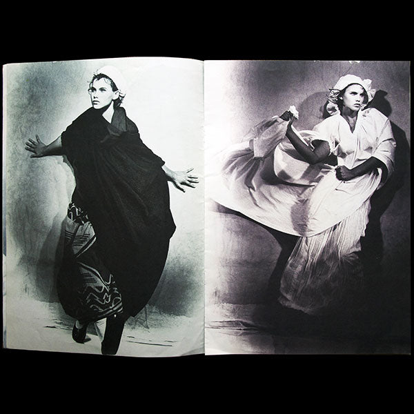 Comme des Garçons, n°82, le 5 novembre 1983, photographies de Peter Lindbergh