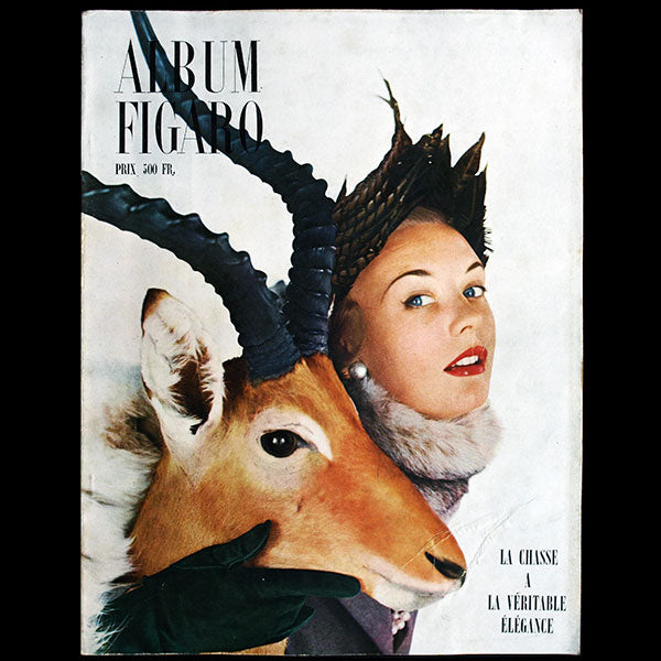 Album du Figaro, n°26, novembre 1950, couverture d'Henry Clarke