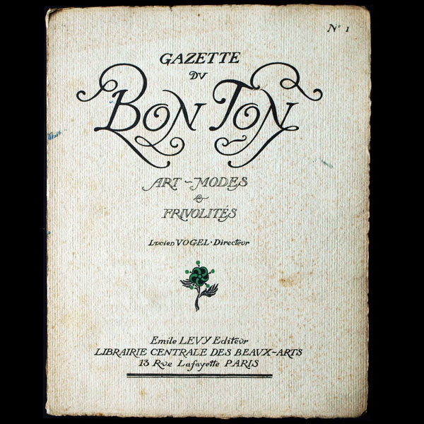 Gazette du Bon Ton (n°1, 1912)