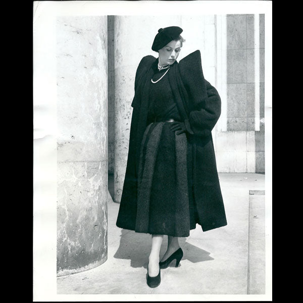 Christian Dior - Tailleur et manteau (1949)