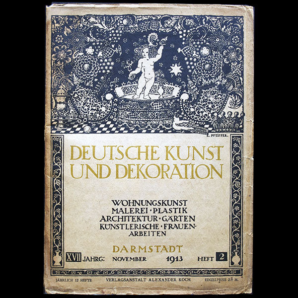 Deutsche Kunst und Dekoration - Installation de Paul Poiret (Atelier Martine) pour les magasins berlinois Herrmann Gerson (November 1913)
