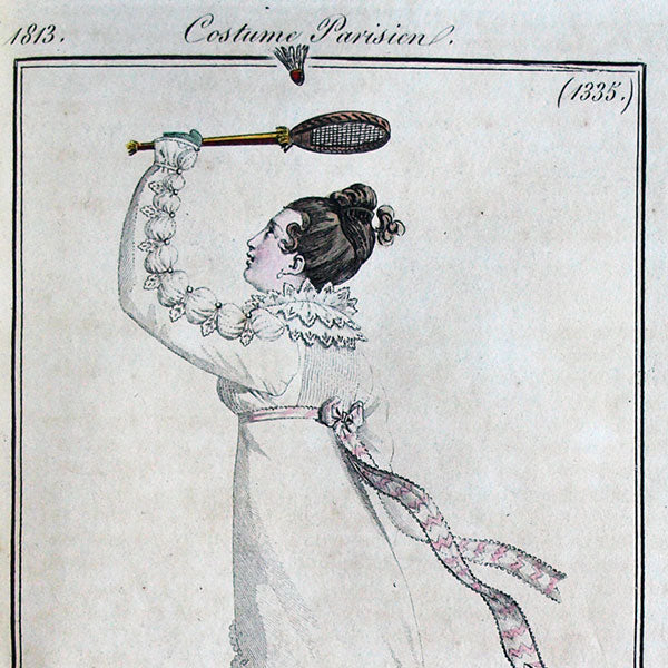 Le Journal des Dames et des Modes, Costumes Parisiens, réunion de 68 livraisons de la 17ème année (1813)