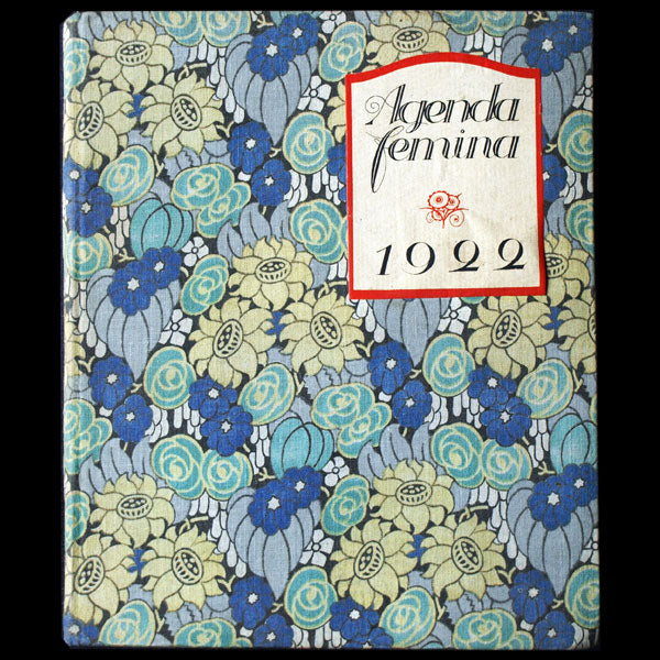 Agenda Fémina 1922, illustrations de George Barbier, Brunelleschi, Benito, etc.