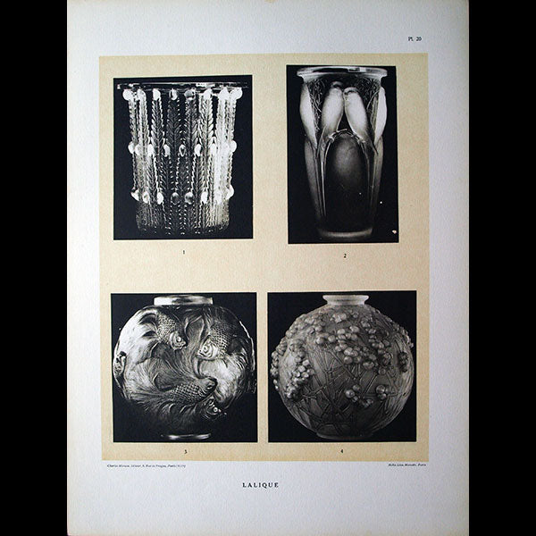 Rapin - La Sculpture Décorative Moderne, 2ème série, collection de l'exposition des Arts Décoratifs de 1925 (1926)