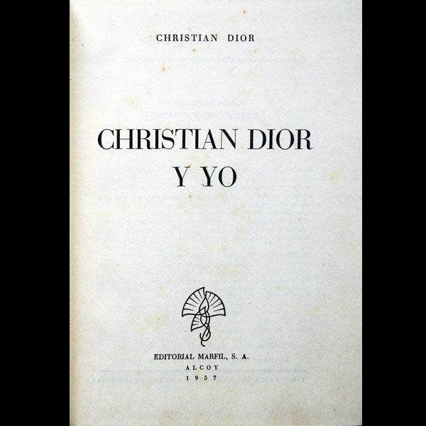 Christian Dior y yo (1957)