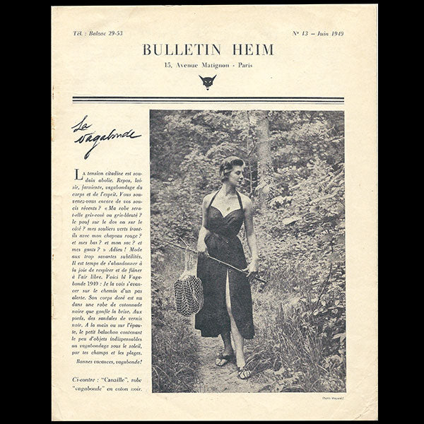 Heim - Bulletin Heim, n°13 (1949, juin), couverture de Maywald