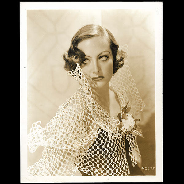 Joan Crawford, robe d'Adrian pour Letty Lynton (1932)