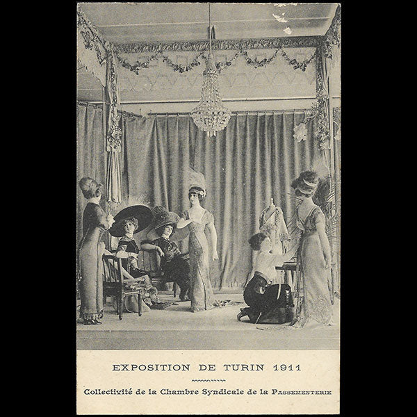 Exposition de Turin - Collectivité de la Chambre Syndicale de la Passementerie (1911)