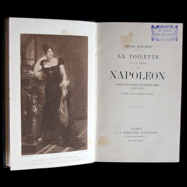 Bouchot - La Toilette à la cour de Napoléon, chiffons et politiques de grandes dames (1895)