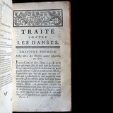 Gauthier - Traité contre les Danses et les Mauvaises Chansons (1785)