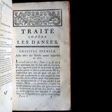 Gauthier - Traité contre les Danses et les Mauvaises Chansons (1785)