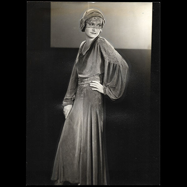 Jeanne Lanvin - Robe en velours (1932)